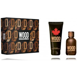 Dsquared2 Wood for Him komplekt meestele (100 ml EDT + dušigeel 150 ml)