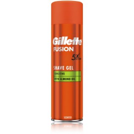 Gillette Fusion 5 Ultra Sensitive + Cooling habemeajamisgeel meestele 200 ml