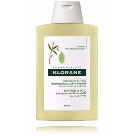 Klorane Softness & Hold Shampoo With Almond Milk pehmendav ja volüümi andev šampoon mandlipiimaga