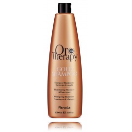 Fanola Oro Therapy Gold Shampoo Illuminating sära andev šampoon kõikidele juuksetüüpidele