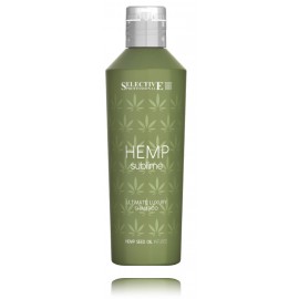 Selective Professional Hemp Sublime Ultimate Luxury Shampoo kanepiseemneõliga niisutav šampoon kuivadele juustele