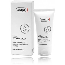 Ziaja Med Whitening Anti-Wrinkle Night Cream осветляющий ночной крем для лица от морщин