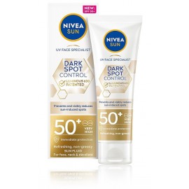 Nivea Sun Luminous 630 Dark Spot Control SPF 50+ солнцезащитный крем для лица