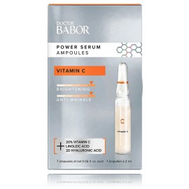 Babor Doctor Babor Power Serum Ampoules Vitamin C 20%  kortsudevastased näo sära andvad ampullid C-vitamiiniga