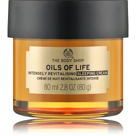 The Body Shop Oils Of Life Intensely Revitalising Sleeping интенсивно увлажняющий ночной крем для лица