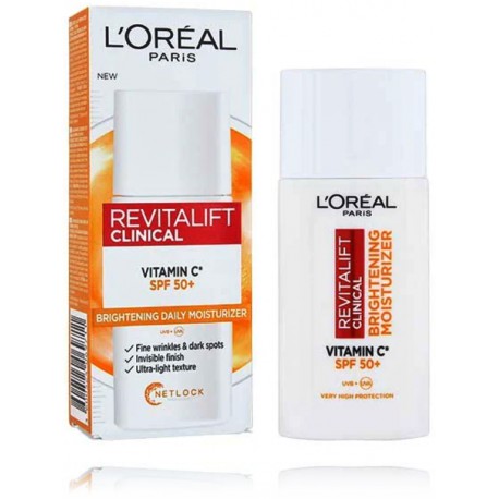 L'Oréal Paris Revitalift Clinical SPF50+ päevane näokreem C-vitamiiniga