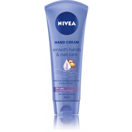 Nivea Smooth Hands & Nail Care siluv käte- ja küünekreem kuivale nahale