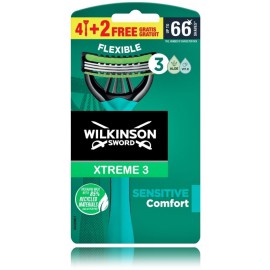 Wilkinson Sword Xtreme3 Sensitive ühekordsed pardlid meestele