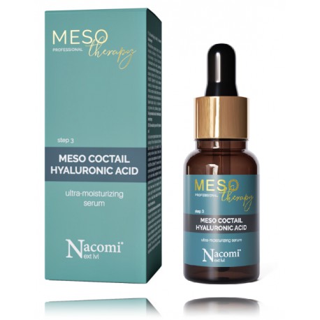 Nacomi Meso Therapy Professional Coctail Hyaluronic Acid näoseerum
