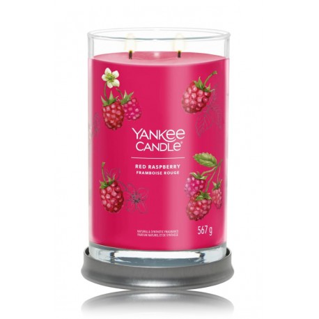 Yankee Candle Signature Tumbler Collection Red Raspberry lõhnaküünal