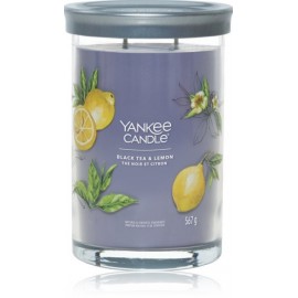 Yankee Candle Signature Tumbler Collection Black Tea & Lemon lõhnaküünal