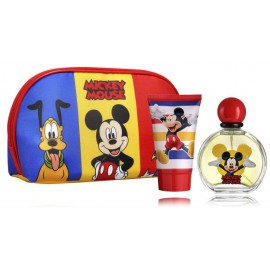 Disney Mickey Mouse komplekt lastele (50 ml. EDT + 100 ml. dušigeel + kosmeetikakott)