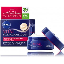 Nivea Vital Intensive Anti Wrinkle taastav öökreem kortsude vastu