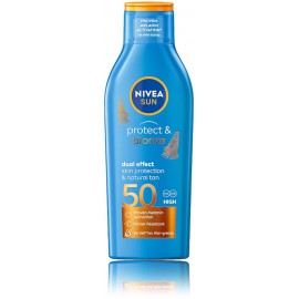 Nivea Sun Protect & Bronze SPF50 kaitsev ja loomulikku päevitust soodustav kehakreem