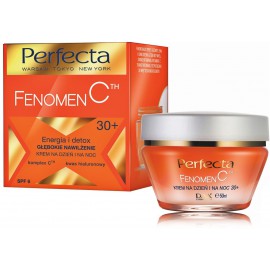 Perfecta Fenomen C 30+ бодрящий, детоксицирующий дневной и ночной крем для лица с витамином С