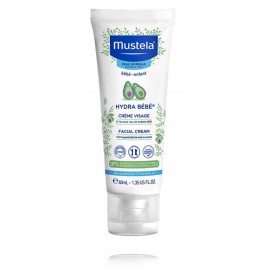 Mustela Baby Hydra Facial Cream drėkinantis veido kremas vaikams