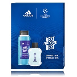 Adidas UEFA Champions League Best Of The Best набор для мужчин (гель для душа 250 мл + лосьон после бритья 100 мл)