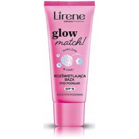 Lirene Glow Match! Juicy Strawberry SPF15 švytėjimo suteikianti makiažo bazė