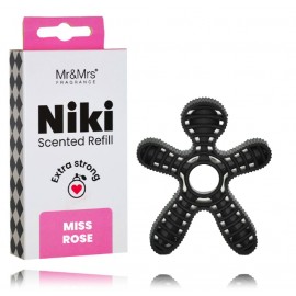 Mr & Mrs Fragrance Niki Miss Rose oro gaiviklio papildymas automobiliui