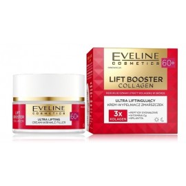 Eveline Lift Booster Collagen Ultra Lifting Cream-Wrinkle Filler 60 Tõstev kortsude täitev näokreem