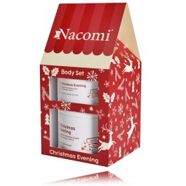 Nacomi Christmas Evening komplekt (kehakoorija 200 ml + kehavõi 100 ml)