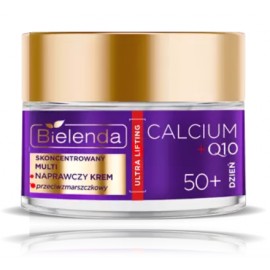 Bielenda Calcium + Q10 Ultra Lifting 50+ Day Cream восстанавливающий дневной крем для зрелой кожи лица