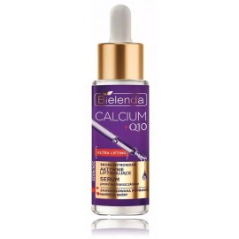 Bielenda Calcium + Q10 Ultra Lifting Anti-Wrinkle Serum stangrinantis serumas nuo raukšlių brandžiai veido odai