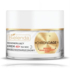 Bielenda Chrono Age 40+ Night Cream naktinis veido kremas brandžiai odai