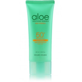 Holika Holika Aloe Soothing Essence Waterproof Sun Gel SPF50+ kūno gelis nuo saulės