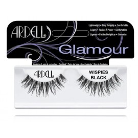 Ardell Glamour Wispies Black dirbtinės priklijuojamos blakstienos