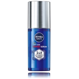 NIVEA Men Anti-Age Power Serum 2in1 vananemisvastane seerum