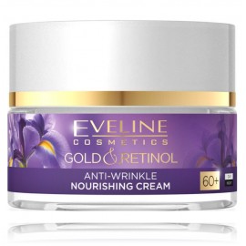 Eveline Gold & Retinol Antri-Wrinkle Nourishing Cream 60+ питательный крем для лица от морщин