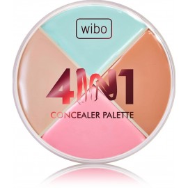 Wibo 4in1 Concealer Palette palett, mis maskeerib naha puudusi