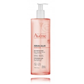 Avène XeraCalm Nutrition Cleansing Gel maitinantis valomasis gelis veidui