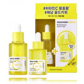 Holika Holika Gold Kiwi Brightening Serum Set seerumikomplekt C-vitamiiniga (45 ml. + 23 ml.)