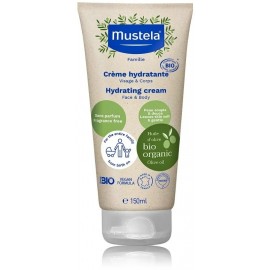 Mustela Organic Hydrating Cream ekologiškas drėkinantis kremas veidui ir kūnui