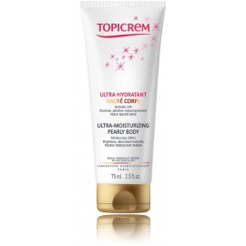 Topicrem Ultra-Moisturizing Pearly Body drėkinamasis kūno kremas sausai ir dehidratuotai odai