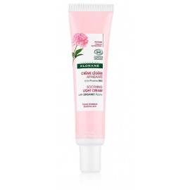 Klorane Peony Light Soothing Cream glotninantis veido kremas