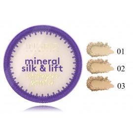 Ingrid Mineral Silk & Lift Powder kompaktinė pudra veidui