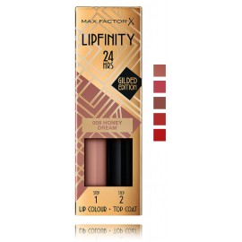 Max Factor Lipfinity 24HRS Lip Colour Gilded Edition skysti lūpų dažai