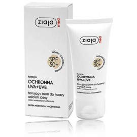 Ziaja Med Toning SPF50+ kaitsev näokreem