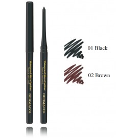 Dermacol Waterproof Micro Eyeliner водостойкий автоматический карандаш для глаз