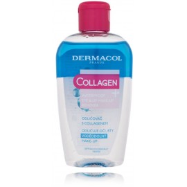 Dermacol Collagen+ Waterproof Eye & Huule meigieemaldaja on kahefaasiline silma- ja huulemeigieemaldaja