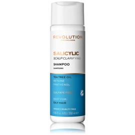 Revolution Haircare Salicylic Scalp Clarifying Shampoo galvos odą valantis šampūnas riebiems plaukams