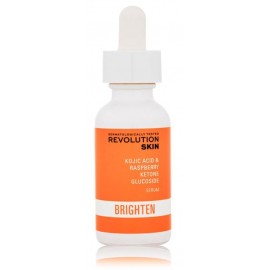 Revolution Skincare Brighten Kojic Acid & Raspberry Ketone Glucoside šviesinamasis serumas veidui