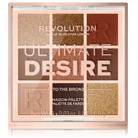 Makeup Revolution Ultimate Desire Into The Bronze akių šešėlių paletė