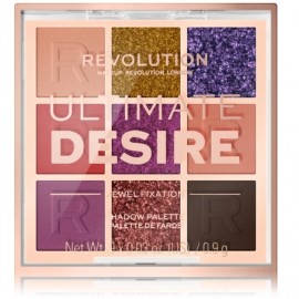 Makeup Revolution Ultimate Desire Jewel Fixation akių šešėlių paletė