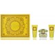 Versace Yellow Diamond набор для женщин (50 мл. EDT + 50 мл. лосьон для тела + 50 мл. Гель для душа)