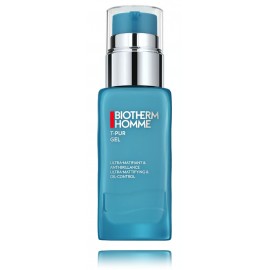 Biotherm Homme T-PUR Ultra-Mattifying & Oil Control Gel gelis veidui