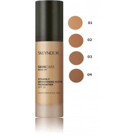 Skeyndor Vitamin C Brightening Matte Foundation SPF30 apsauginis makiažo pagrindas